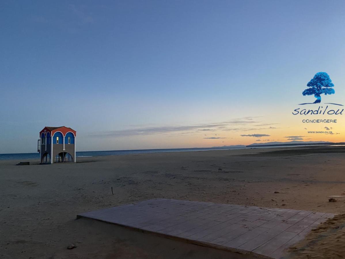 Mobilhome Paradis Bikini Sigean Exteriér fotografie
